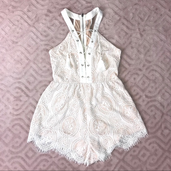 Indikah Other - Indikah Lace Romper Size 8